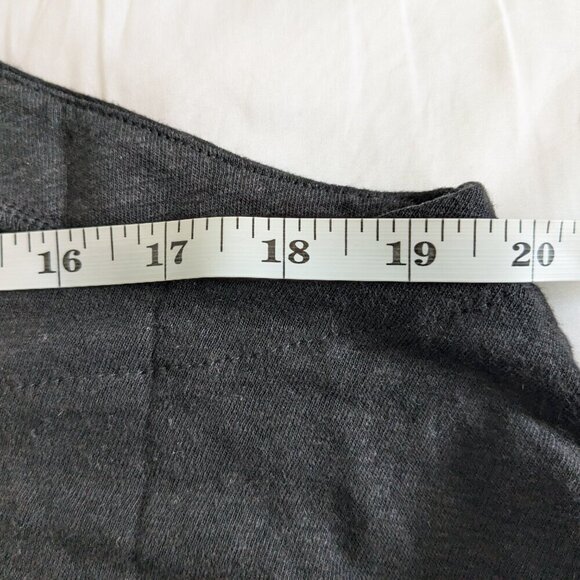 Free People Cropped Halter Tank Top XL Black Knit Linen-blend Long Weekend NWT - Picture 13 of 16